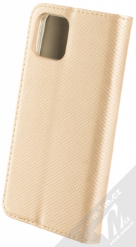 Sligo Smart Magnet flipové pouzdro pro Apple iPhone 11 Pro zlatá (gold) zezadu