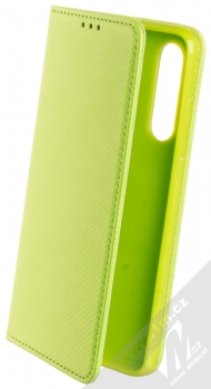 Sligo Smart Magnet flipové pouzdro pro Huawei P30 limetkově zelená (lime green)