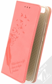 Sligo Smart Stamp Life flipové pouzdro pro Huawei P10 růžová (pink)