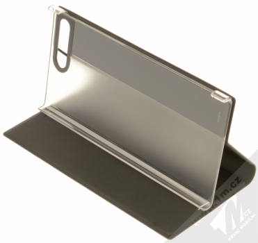 Sony SCSG10 Style Cover Stand originální flipové pouzdro pro Sony Xperia XZ Premium černá (black) stojánek