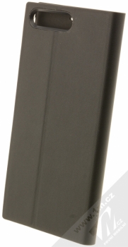 Sony SCSG10 Style Cover Stand originální flipové pouzdro pro Sony Xperia XZ Premium černá (black) zezadu