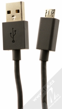 Sony UCH12 originální nabíječka do sítě s USB výstupem, rychlým nabíjením Qualcomm Quick Charge 2.0 a Sony UCB16 originální USB kabel s microUSB konektorem černá (black) USB kabel konektor
