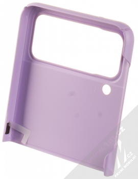 Spigen Air Skin ochranný kryt pro Samsung Galaxy Z Flip4 šeříkově fialová (rose purple) horní díl zepředu