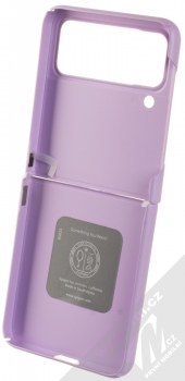 Spigen Air Skin ochranný kryt pro Samsung Galaxy Z Flip4 šeříkově fialová (rose purple) komplet zepředu