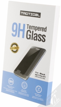 Tactical Tempered Glass ochranné tvrzené sklo na kompletní displej pro Huawei Y7 Prime (2018) černá (black) krabička