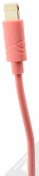 USAMS U-Gee USB kabel s Lightning konektorem pro Apple iPhone, iPad, iPod růžová (pink) lightning konektor