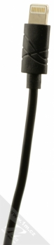 USAMS U-Gee USB Type-C kabel s Lightning konektorem pro Apple iPhone, iPad, iPod černá (black) Lightning konektor