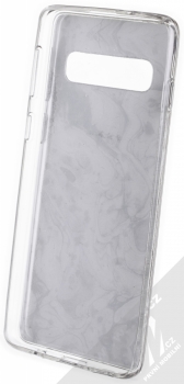 Vennus Stone Case ochranný kryt pro Samsung Galaxy S10 fialový ametyst (violet amethyst) zepředu