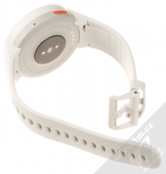 Xiaomi Amazfit Verge chytré hodinky bílá (white) rozepnuté zezadu