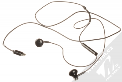 Xiaomi Mi In-Ear Headphones Metal originální stereo sluchátka s USB Type-C konektorem černá (black) balení