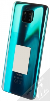 Xiaomi Redmi Note 9 Pro 6GB/128GB zelená (tropical green) šikmo zezadu