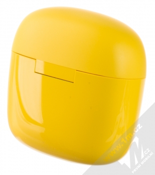 XO X23 TWS Bluetooth stereo sluchátka žlutá (yellow) nabíjecí pouzdro zezadu