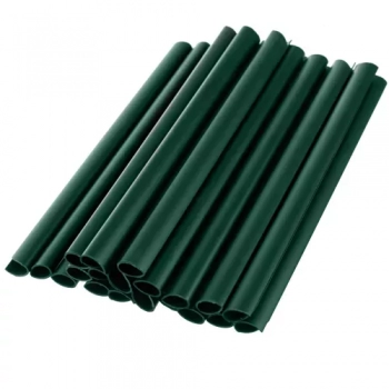 1Mcz Plotová páska, stínící textilie na oplocení 19cm x 35m 450g/m2 včetně 25ks spon zelená (green)