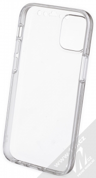 1Mcz 360 Full Cover sada ochranných krytů pro Apple iPhone 12 mini průhledná (transparent) komplet
