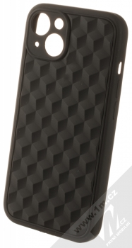 1Mcz 3D Krychličky ochranný kryt pro Apple iPhone 13 černá (black)