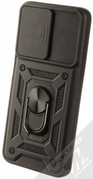 1Mcz Armor CamShield odolný ochranný kryt s držákem na prst pro Xiaomi Redmi 10 černá (black)