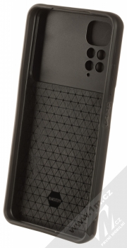 1Mcz Armor CamShield odolný ochranný kryt s držákem na prst pro Xiaomi Redmi Note 11 (Global version), Redmi Note 11S (Global version) černá (black) zepředu