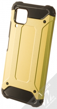 1Mcz Armor odolný ochranný kryt pro Huawei P40 Lite zlatá černá (gold black)