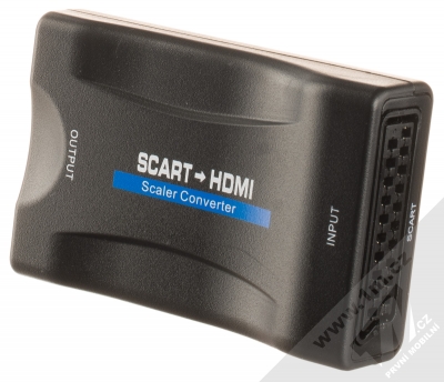 1Mcz AV adaptér ze SCART na HDMI konektor černá (black)