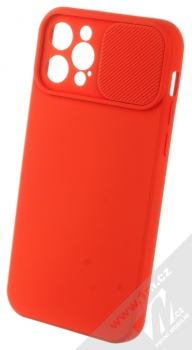 1Mcz CamShield Soft ochranný kryt pro Apple iPhone 12 Pro červená (red) otevřené