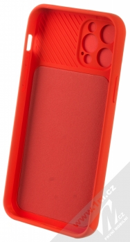 1Mcz CamShield Soft ochranný kryt pro Apple iPhone 12 Pro červená (red) zepředu