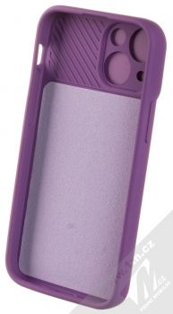 1Mcz CamShield Soft ochranný kryt pro Apple iPhone 13 mini fialová (violet) zepředu