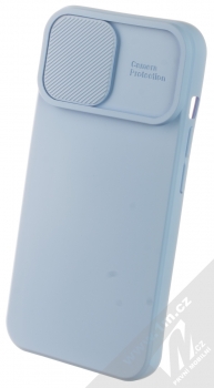 1Mcz CamShield Soft ochranný kryt pro Apple iPhone 14 blankytně modrá (sky blue)