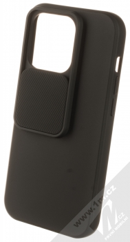 1Mcz CamShield Soft ochranný kryt pro Apple iPhone 14 Pro černá (black) otevřené