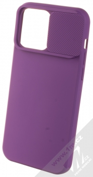 1Mcz CamShield Soft ochranný kryt pro Apple iPhone 14 Pro Max fialová (violet) otevřené
