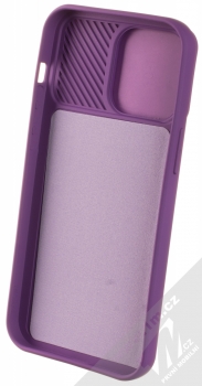 1Mcz CamShield Soft ochranný kryt pro Apple iPhone 14 Pro Max fialová (violet) zepředu