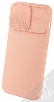 1Mcz CamShield Soft ochranný kryt pro Apple iPhone 14 Pro Max lososově růžová (salmon pink)