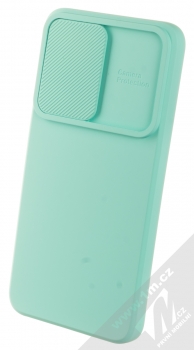 1Mcz CamShield Soft ochranný kryt pro Samsung Galaxy S22 5G mátově zelená (mint green)