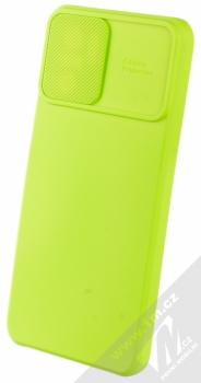 1Mcz CamShield Soft ochranný kryt pro Xiaomi Redmi Note 10, Redmi Note 10S, Poco M5s limetkově zelená (lime green)