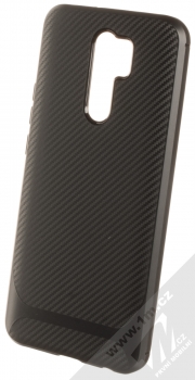 1Mcz Carbon Protect TPU ochranný kryt pro Xiaomi Redmi 9 černá (black)