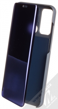 1Mcz Clear View flipové pouzdro pro Huawei Y6p modrá (blue)