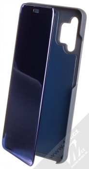 1Mcz Clear View flipové pouzdro pro Samsung Galaxy A32 modrá (blue)