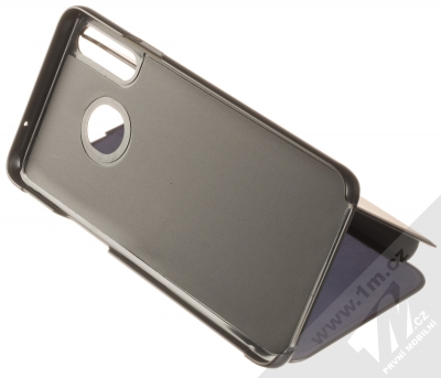 1Mcz Clear View flipové pouzdro pro Samsung Galaxy A20s černá (black) stojánek