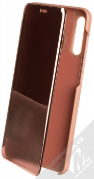 1Mcz Clear View flipové pouzdro pro Samsung Galaxy A50, Galaxy A30s růžová (pink)