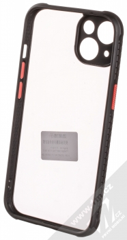1Mcz Defender Hybrid odolný ochranný kryt pro Apple iPhone 13 černá (black) zepředu