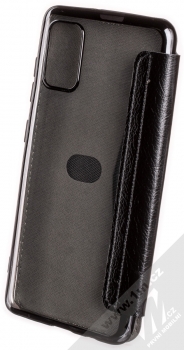 1Mcz Electro Book flipové pouzdro pro Samsung Galaxy A41 černá (black) zezadu