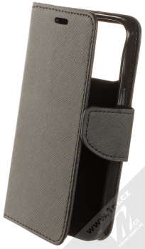 1Mcz Fancy Book flipové pouzdro pro Apple iPhone 13 Pro černá (black)