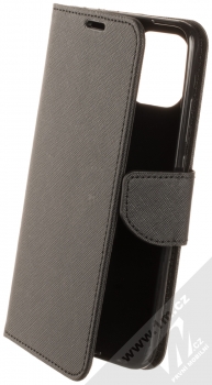 1Mcz Fancy Book flipové pouzdro pro Xiaomi Redmi A1, Redmi A2 černá (black)