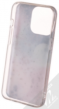 1Mcz Gold Glam Galaxie TPU ochranný kryt pro Apple iPhone 13 Pro tmavě modrá růžová (dark blue pink) zepředu