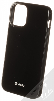 1Mcz Jelly TPU ochranný kryt pro Apple iPhone 12 mini černá (black)