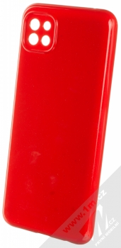 1Mcz Jelly TPU ochranný kryt pro Samsung Galaxy A22 5G červená (red)