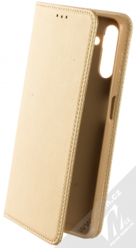1Mcz Magnet Book Color flipové pouzdro pro Samsung Galaxy A04s, Galaxy A13 5G zlatá (gold)
