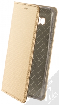 1Mcz Magnet Book flipové pouzdro pro Samsung Galaxy J5 (2016) zlatá (gold)