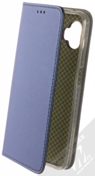 1Mcz Magnet Book flipové pouzdro pro Samsung Galaxy XCover6 Pro tmavě modrá (dark blue)