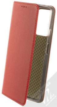 1Mcz Magnet Book flipové pouzdro pro Xiaomi Redmi Note 11 Pro 5G (China version), Redmi Note 11 Pro Plus 5G červená (red)