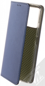1Mcz Magnet Book flipové pouzdro pro Xiaomi Redmi Note 12 5G, Poco X5 tmavě modrá (dark blue)
